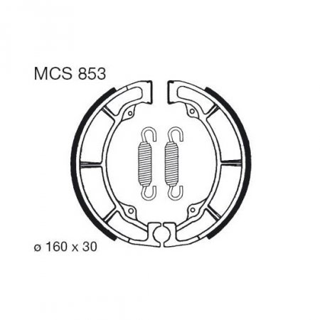 Čeljusti kočnica (pakne) LUCAS MCS 853